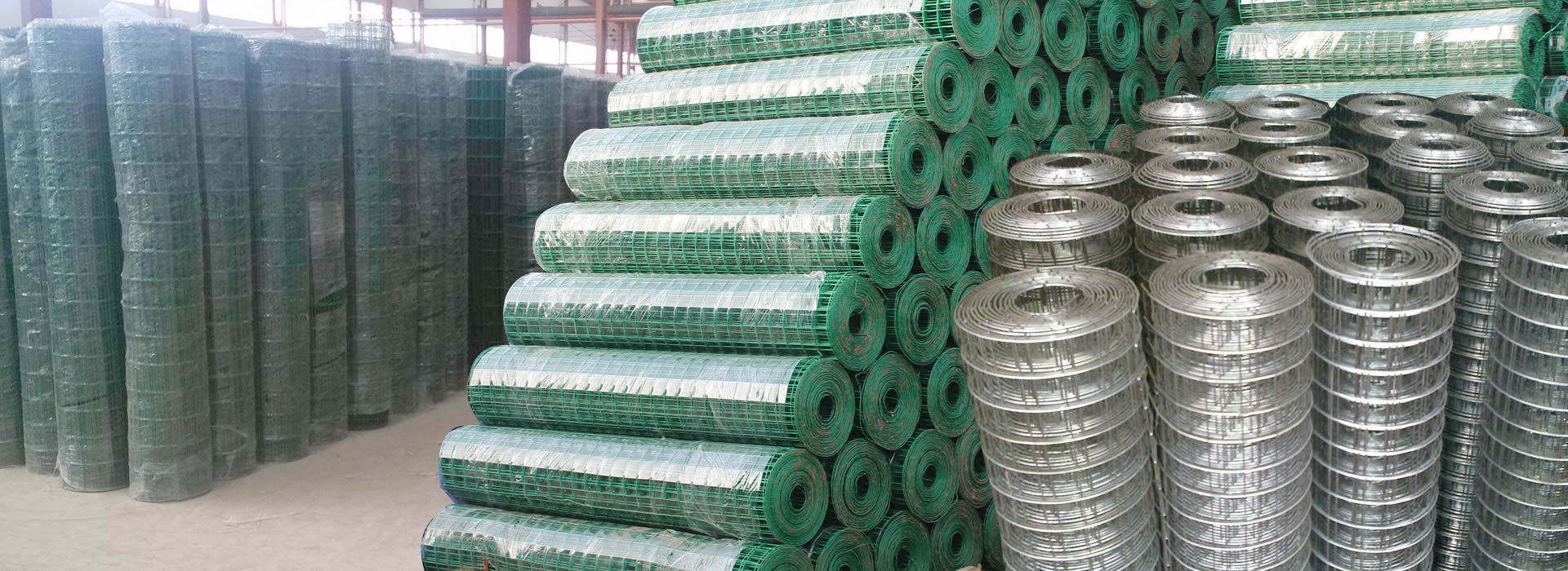 PVC Coated Welded Mesh Hardware Cloth, Square Opening